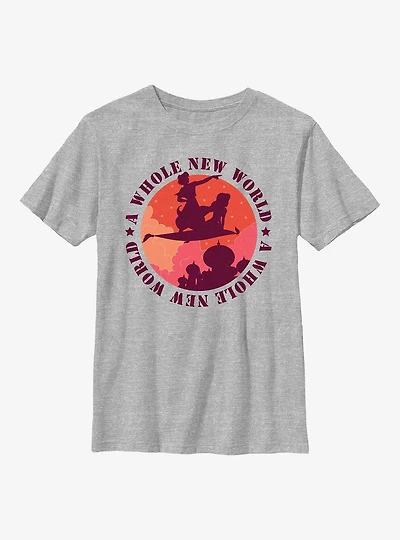 Disney Princesses Whole New World Palace Youth T-Shirt