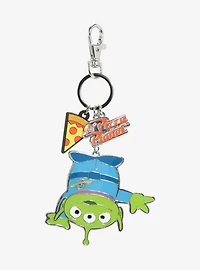 Disney Pixar Toy Story Alien Pizza Planet Multi Charm Keychain — BoxLunch Exclusive