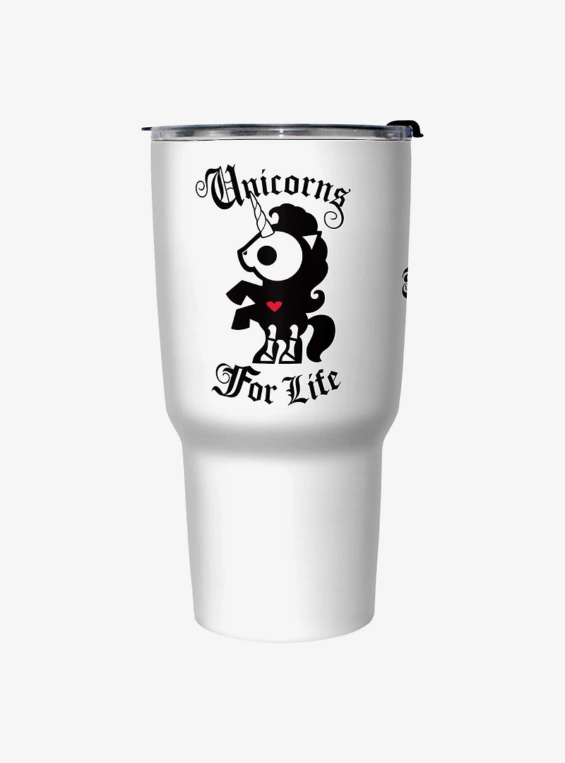 Skelanimals Unicorns For Life Travel Mug
