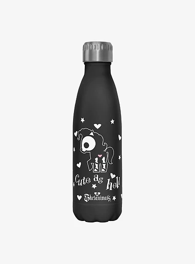 Skelanimals Cute As Hell Water Bottle