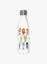 Rainbow Brite Textbook Friends Water Bottle