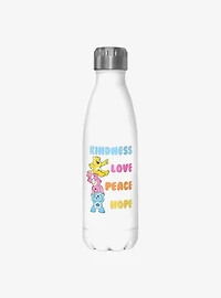 Care Bears Kindness Checklist Water Bottle