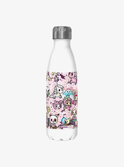Tokidoki Hanami Picnic Pattern Water Bottle