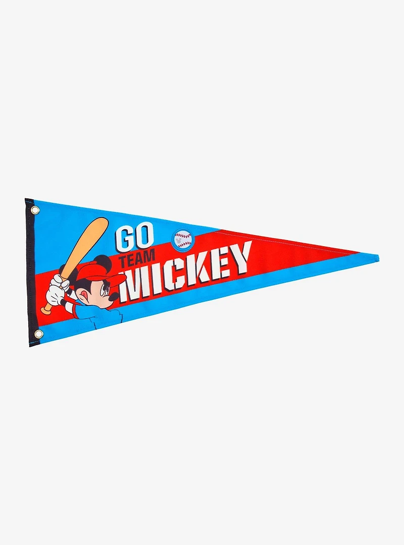 Disney Mickey Mouse Baseball Pennant Flag — BoxLunch Exclusive