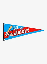 Disney Mickey Mouse Baseball Pennant Flag — BoxLunch Exclusive