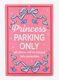 Princess Parking Only Wall Art