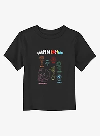 Inside Out 2 Burst Of Emotion Toddler T-Shirt