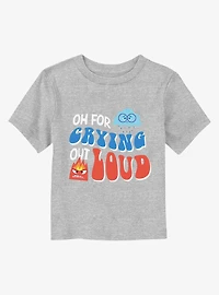 Inside Out 2 Crying Loud Toddler T-Shirt