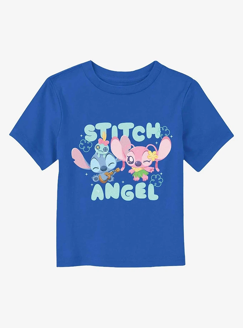 Lilo And Stitch Cute Angel Toddler T-Shirt