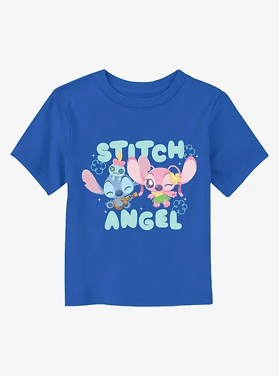 Lilo And Stitch Cute Angel Toddler T-Shirt