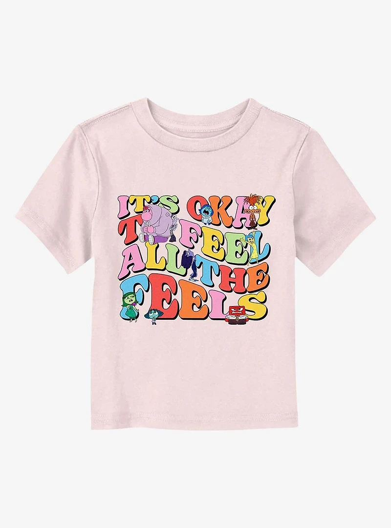 Inside Out 2 Feel Everything Toddler T-Shirt