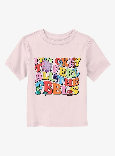 Inside Out 2 Feel Everything Toddler T-Shirt