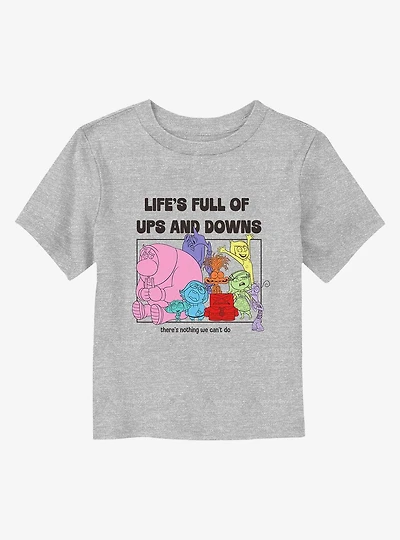 Inside Out 2 Life Ups And Downs Toddler T-Shirt