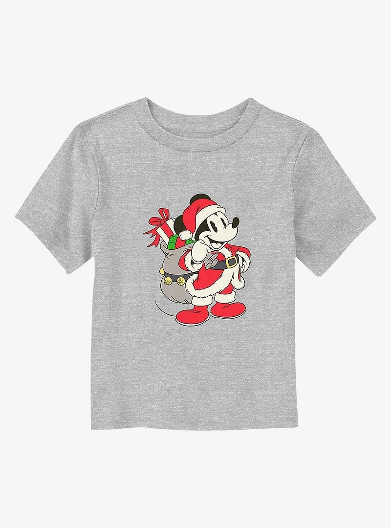 Mickey Mouse Santa Toddler T-Shirt