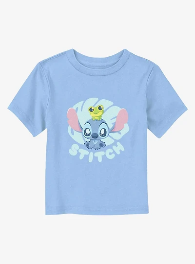 Lilo And Stitch Baby With Frog Toddler T-Shirt