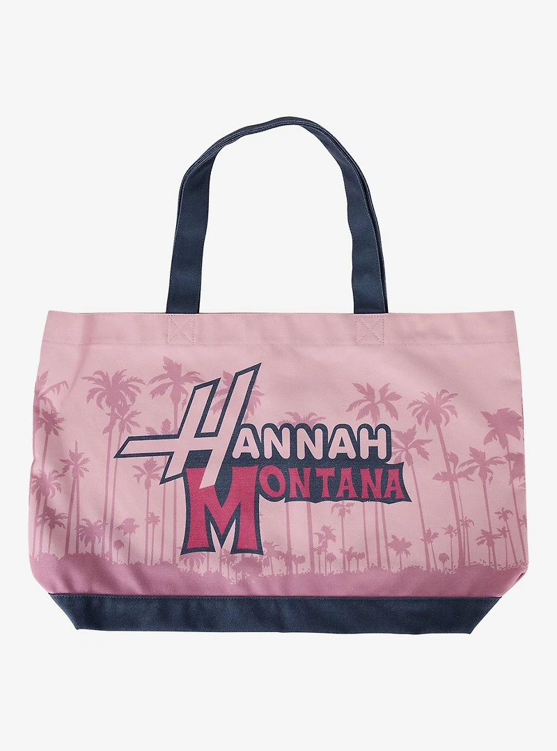 Loungefly Disney Hannah Montana Guitar Canvas Tote Bag