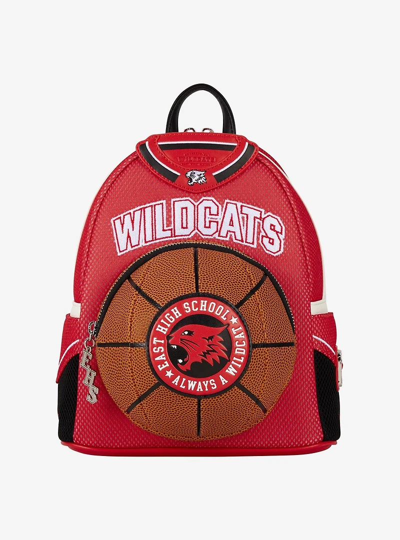Loungefly Disney High School Musical Wildcats Basketball Mini Backpack
