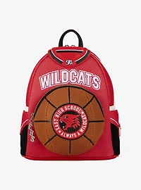 Loungefly Disney High School Musical Wildcats Basketball Mini Backpack