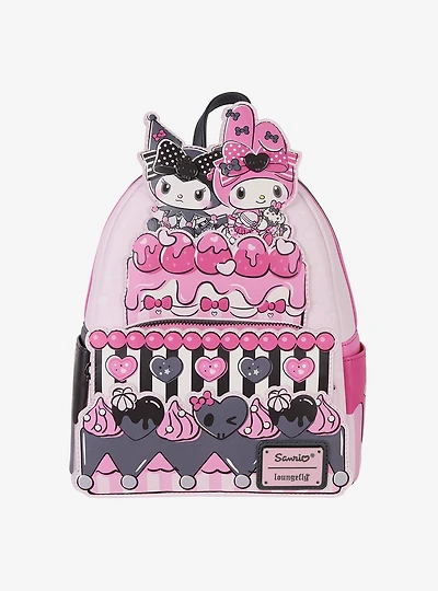 Loungefly Sanrio My Melody & Kuromi Cake Mini Backpack