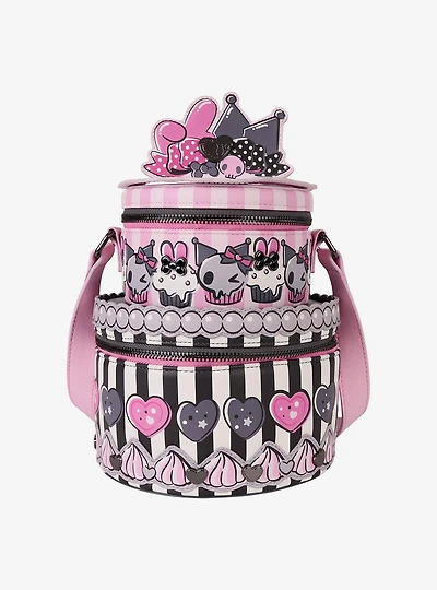 Loungefly Sanrio My Melody & Kuromi Cake Figural Crossbody Bag