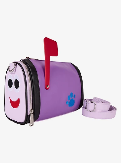 Loungefly Blue's Clues Mailbox Figural Crossbody Bag with Coin Purse