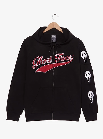 Ghost Face Embroidered Hoodie — BoxLunch Exclusive