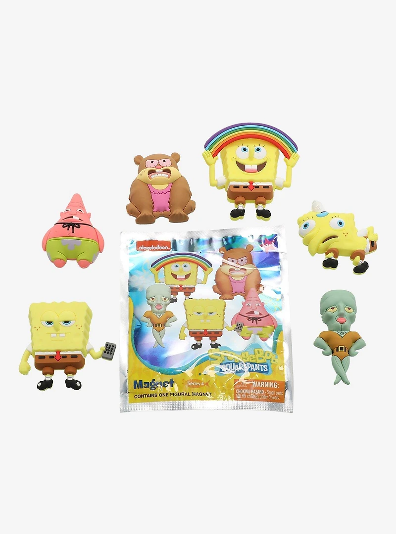 SpongeBob SquarePants Characters Series 4 Blind Bag Figural Magnet