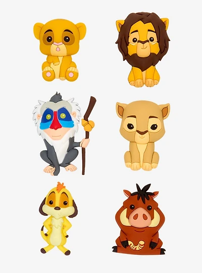 Disney The Lion King Characters Figural Blind Bag Magnet