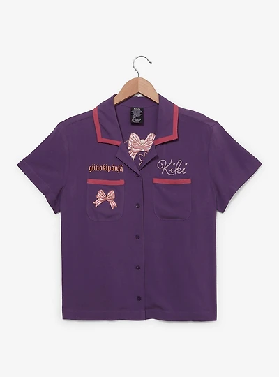 Studio Ghibli® Kiki's Delivery Service Women's Cropped Diner Shirt