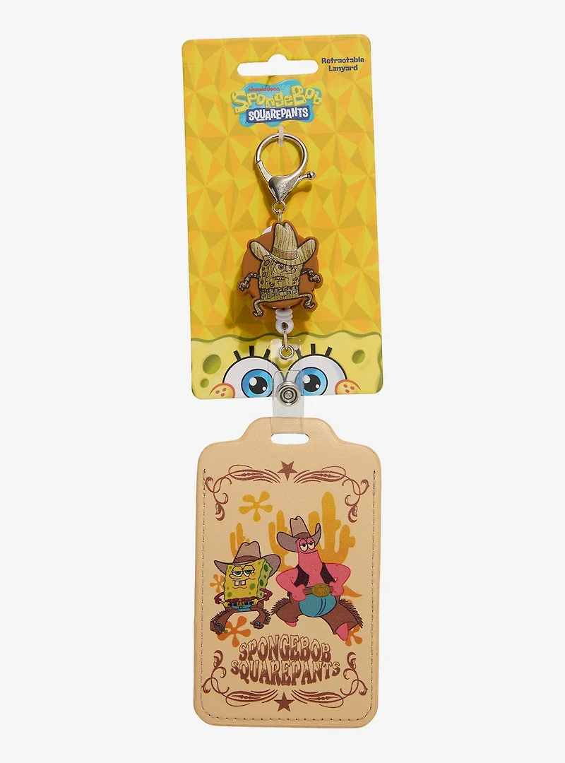 SpongeBob SquarePants Western Retractable Lanyard — BoxLunch Exclusive