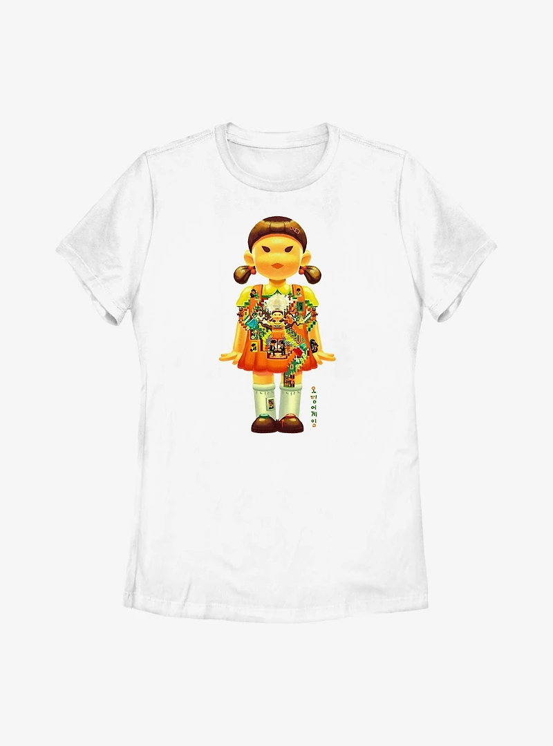 Squid Game Big Doll Womens T-Shirt