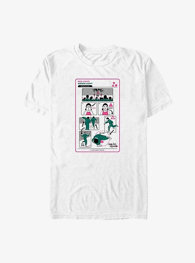 Squid Game One Instructions T-Shirt