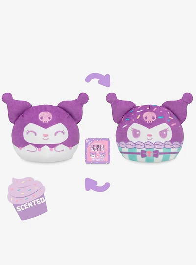 TeeTurtle Sanrio Kuromi Scented Reversible Plush