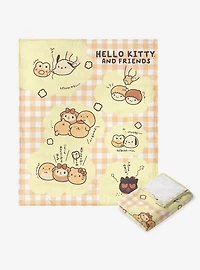 Sanrio Hello Kitty & Friends The Bakery Silk Touch Throw Blanket