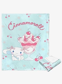 Cinnamoroll Cherry On Top Silk Touch Throw Blanket