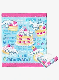 Cinnamoroll Cute And Bouncy Silk Touch Throw Blanket