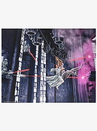 Star Wars On The Run Art Print