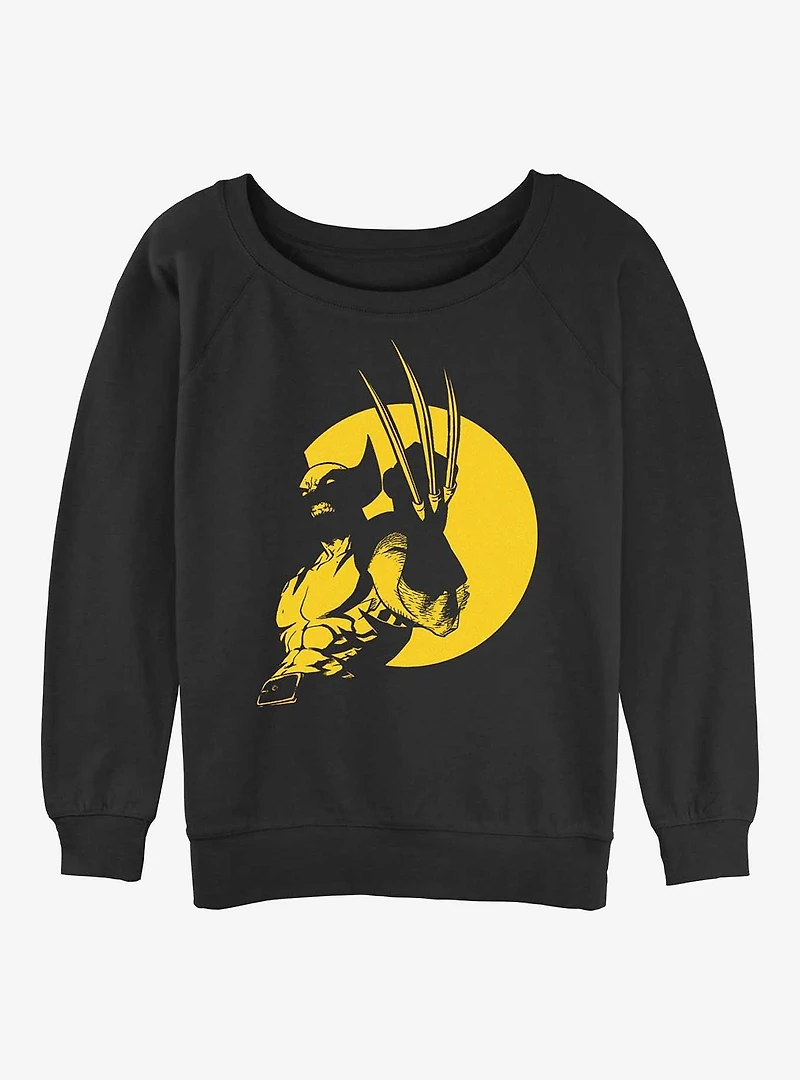 Wolverine Moonlit Blades Womens Slouchy Sweatshirt