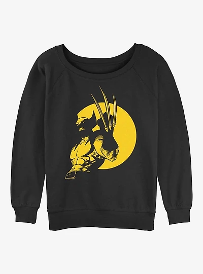 Wolverine Moonlit Blades Womens Slouchy Sweatshirt