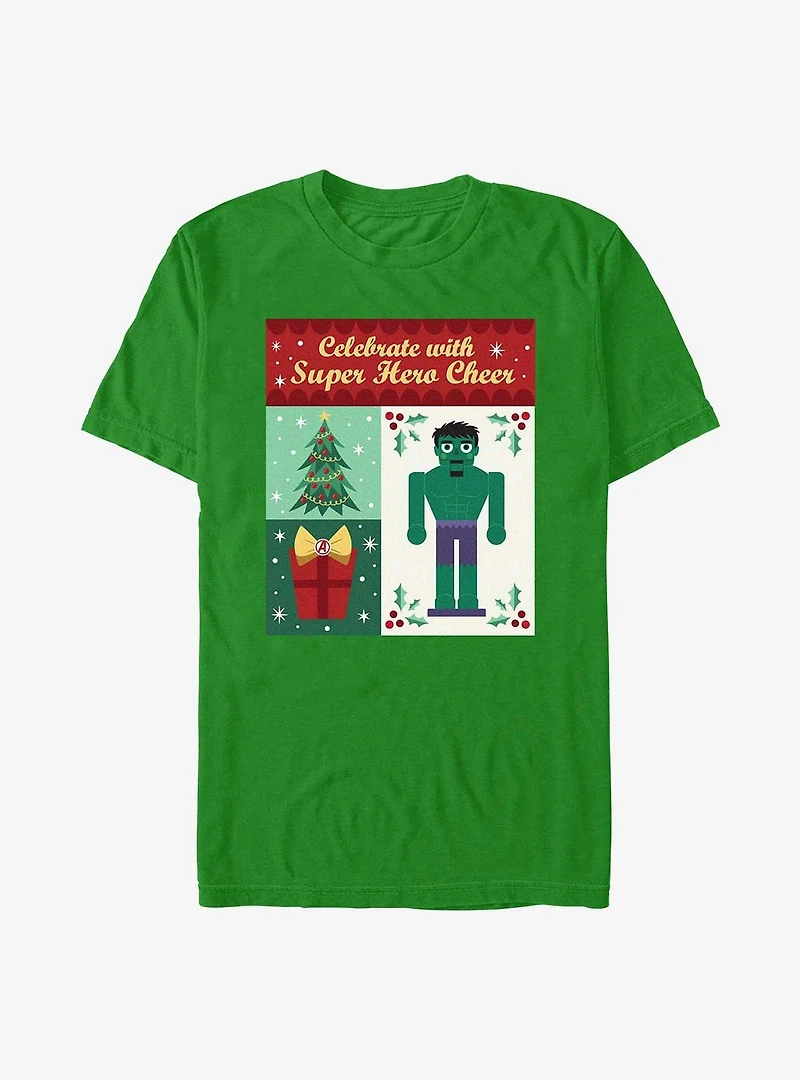 Marvel Christmas With Super Hero T-Shirt