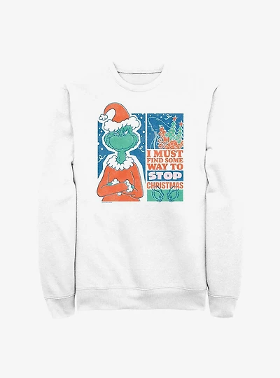 Dr Seuss Must Stop Christmas Sweatshirt