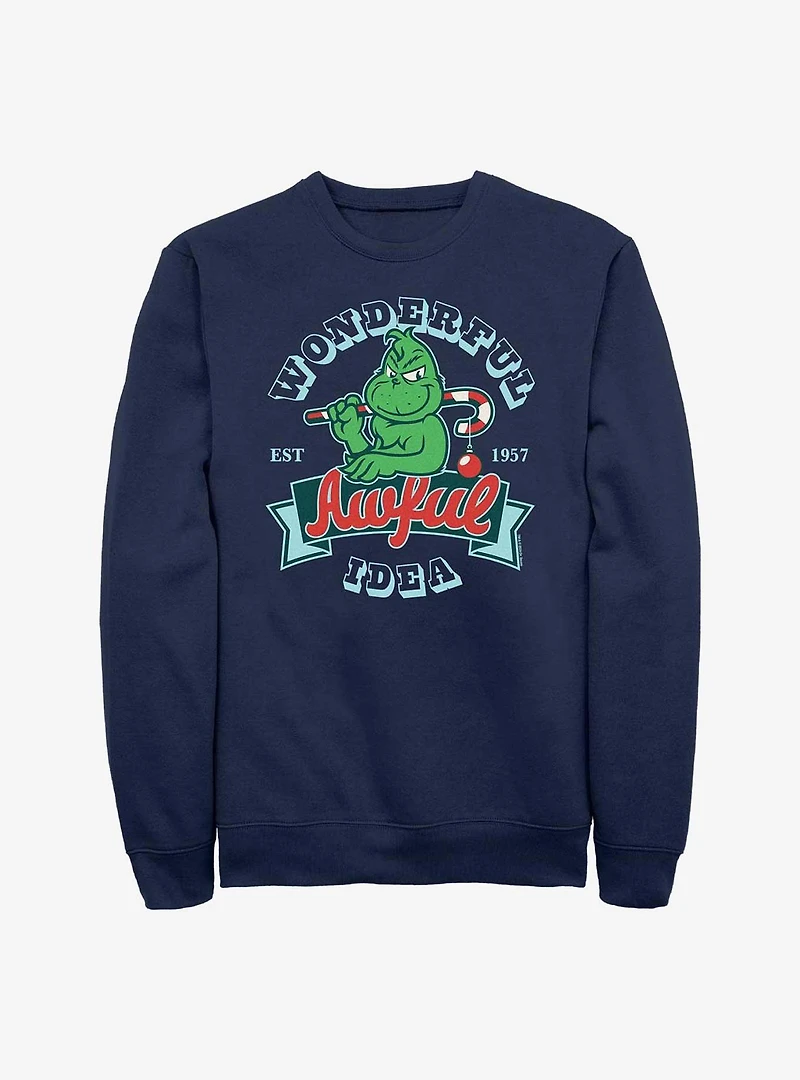 Dr Seuss Wonderful Awful Idea Sweatshirt