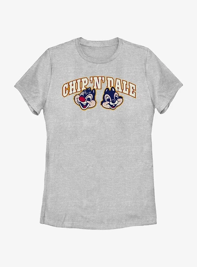 Disney Mickey Mouse Chip N Dale Womens T-Shirt