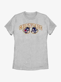 Disney Mickey Mouse Chip N Dale Womens T-Shirt