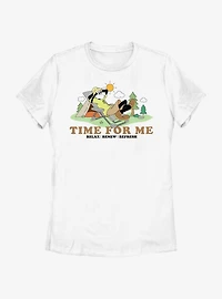 Disney Mickey Mouse Time For Me Womens T-Shirt