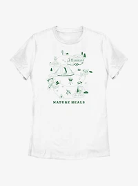 Disney Mickey Mouse Nature Heals Womens T-Shirt