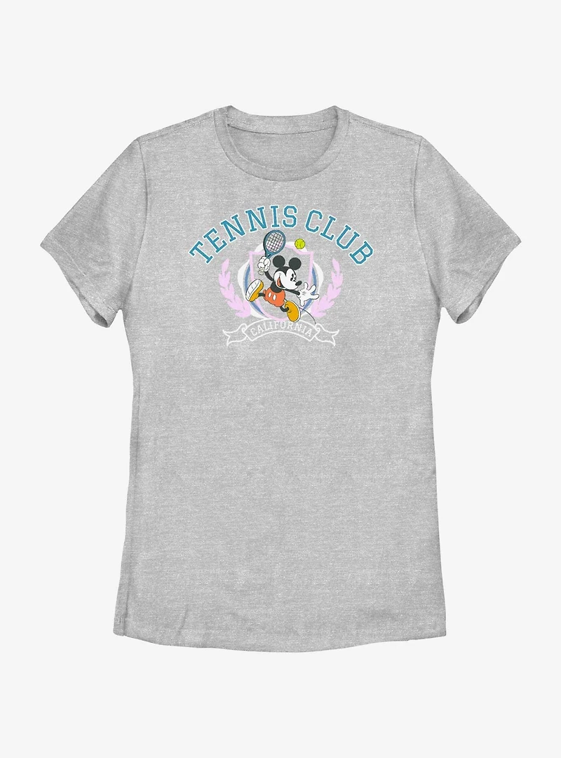 Disney Mickey Mouse Tennis Womens T-Shirt