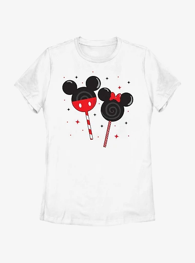 Disney Mickey Mouse Lolipop Womens T-Shirt