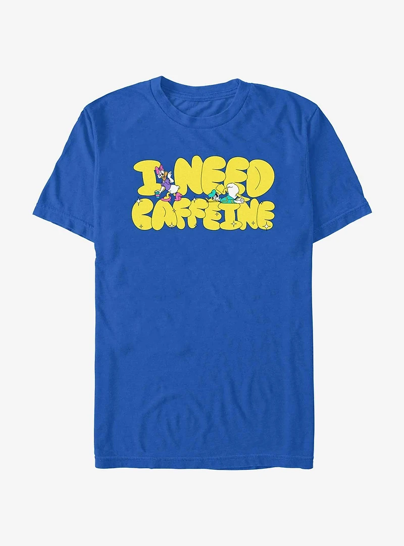 Disney Mickey Mouse I Need Caffeine T-Shirt