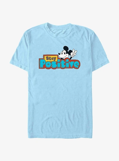 Disney Mickey Mouse Stay Positive T-Shirt